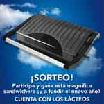 Gana una sandwichera en el sorteo de Cuenta con los Lácteos