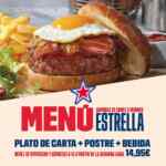 Fosters Hollywood Menú Estrella por 14,95€