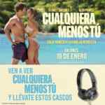 Gana 1 de 4 cascos Sony en el sorteo de Cualquiera Menos Tú de Kinépolis