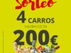 Supermercados MAS sortea 4 carros de 200€