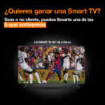 Sorteo Orange: Gana 1 de 5 Smart TVs 55" 4K