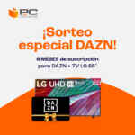 Gana una TV LG ULtraHD 4k de 65" + 6 meses de la plataforma DAZN