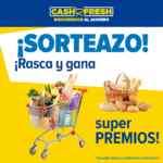 Sorteo Rasca y Gana Cash Fresh: Gana carritos de compra de 100€ y más