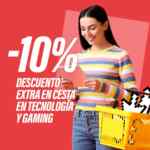 Fnac: -10% de descuento extra en tecnología y gaming