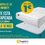 Promo Hogarium: compra un colchón y llévate la base por 1€ más