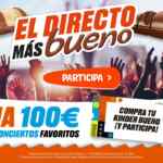 Promoción Kinder Bueno 2024: Introduce tu ticket y gana 100€ para conciertos