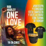 Odeon Multicines sortea una camiseta y un altavoz con forma de bongo de Bob Marley