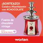 Sorteo de San Valentín Worten: Gana una fuente de chocolate