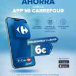 App Club Carrefour: cupón de 6€ en tu primera compra