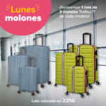 Lunes Molones Carrefour: Gana un lote de 3 maletas Trolley IT