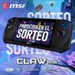Gana un dispositivo gaming MSI Claw A1M