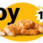 McDonalds Oferta Flash 6 de marzo: 6 McNuggets por 1,90€
