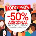 Venca Promo Day Semana de la Mujer: hasta 90% de descuento + 50% adicional