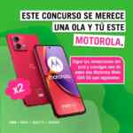 Concurso Yoigo: Gana 1 de 2 Motorola Moto G84 5G