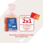 Promo Club Alcampo 2x1 en pan integral con semillas