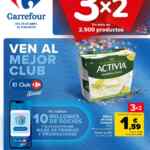 Folleto Carrefour 3x2 del 25 de abril al 9 de mayo 2024