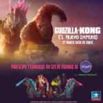 Sorteo Kinepolis Godzilla y Kong el Nuevo Imperio: Gana 1 de 3 packs de figuras Famosa