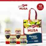 Mayonesa Musa sortea 10 lotes de productos + bolsa