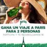 Sorteo Perrier 2024: Gana un viaje a Paris para 2 personas