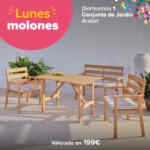 Sorteo Carrefour Lunes Molones: Gana un conjunto de jardín Aralar