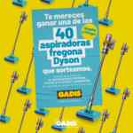 Sorteo Gadis: Gana 1 de 40 aspiradoras Dyson