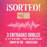 Gana 1 de 3 entradas doble para Sónar + lote de caramelos Haribo
