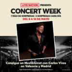 Gana un M&G con Carlos Vives en Madrid o en Valencia