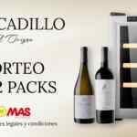 Gana un pack de vinoteca y vino blanco y tinto Mercadillo con el sorteo de MAS