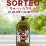 La Masía sortea 3 lotes de 5 litros de AOVE Excelentum