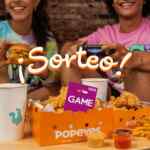 Gana una tarjeta regalo Game de 100€ y un mega delivery de Popeyes para 10 personas