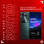 Gana un OPPO Reno11 F 5G con el sorteo de Vodafone