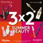 Aromas: 3x2 en Max Factor, Bourjois y más
