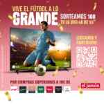 Gana un TV LG de 55’’ con Supermercados El Jamón