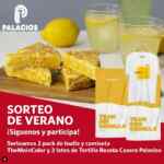Gana un pack exclusivo de camiseta y toalla + 1 lote de Tortillas Receta Casera Palacios
