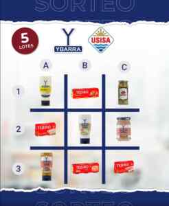 Gana 1 de 5 lotes de productos Ybarra y conservas Usisa