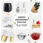 Sorteo Aniversario Zwilling 2024: Gana uno de 10 premios como freidoras y más