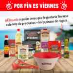 Gana 1 de 3 lotes de productos Borges en su sorteo por fin es viernes