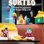 Sorteo Burger King: Gana 1 pack de 8 juguetes coleccionables de Superhero DC
