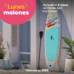 Sorteo Carrefour Lunes Molones: Gana uno de 2 tablas hinchables de Paddle Surf