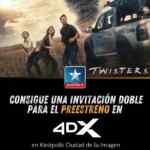 Gana invitaciones dobles para el preestreno de Twisters con el sorteo de Kinépolis