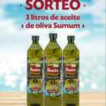 La Masía sortea 5 lotes de aceite de oliva Sumum