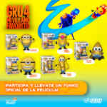 Gana un funko de la película Gru4, Mi Villano Favorito con el Sorteo de Odeon Multicines