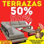Promo El Castor: hasta 50% de descuento en Terrazas