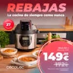 Rebajas Cecotec: Olla GM H Deluxe Fry con báscula integrada a 149€