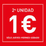 Promo Intersport: la segunda unidad a 1€
