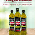 Gana 3 litros de aceite de oliva AOVE Excelentum La Masía con el Juego de Lunes