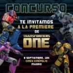 Paramount Pictures sortea 25 entradas cuádruples para la premiere de Transformers One