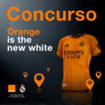 Concurso Orange, Gana una camiseta naranja del Real Madrid