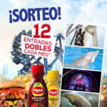 Gana 1 entrada doble para el Parque Warner o al Parque de Atracciones de Madrid con Salsas Prima