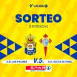 Spar Gran Canaria sortea una entrada doble para el partido entre Las Palmas y el RC Celta